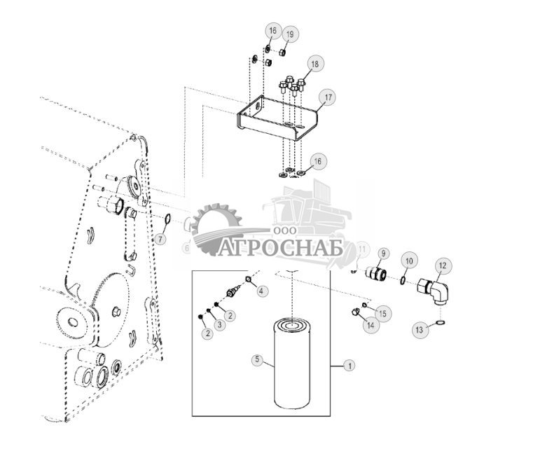 Гидравл. фильтр для привода гидравл. вент. - ST26446 415.jpg